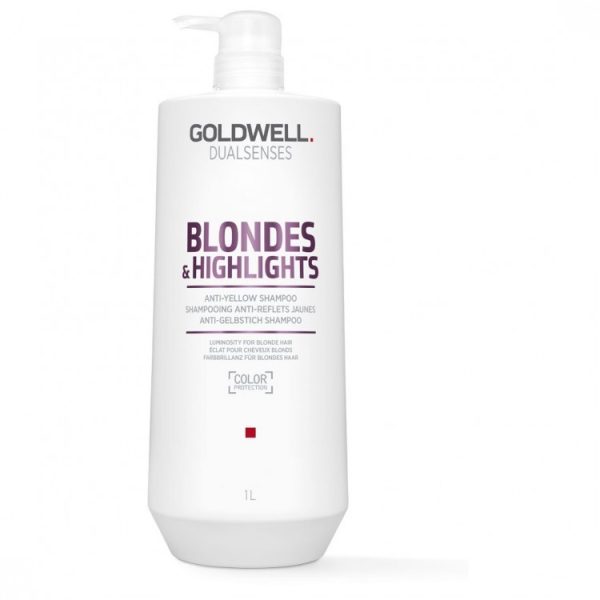 Goldwell Dualsenses Blondes & Highlights Anti-Yellow Shampoo  Σαμπουάν για Ξανθά ή με Ανταύγιες Μαλλιά1000ml