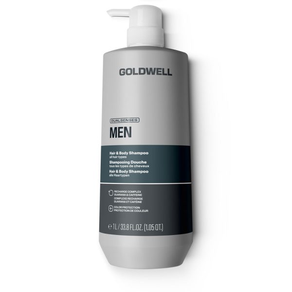 Goldwell Dualsenses Men Hair and Body Shampoo 1000ml