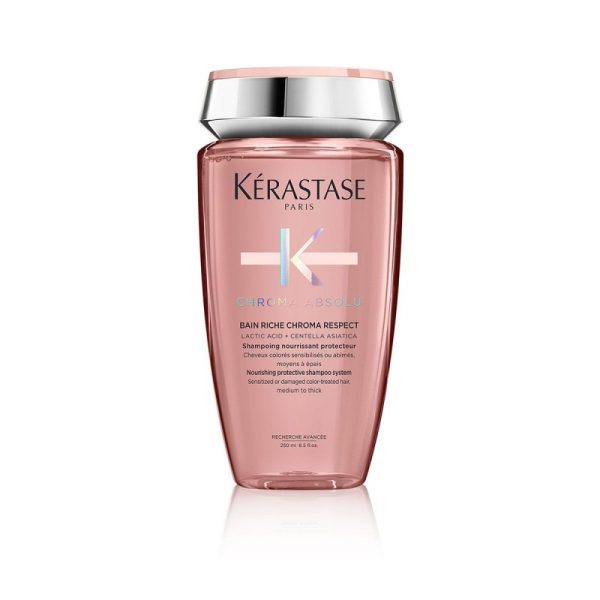 Kerastase Chroma Absolu Bain Riche Chroma Respect Σαμπουάν Θρέψης και Λάμψης για Βαμμένα Μαλλιά 250ml