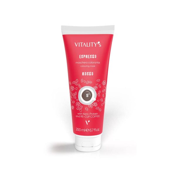Vitalitys Espresso Colouring Mask Rosso-Red 200ml