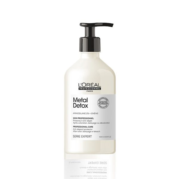 L’Oréal Professionnel Serie Expert Metal Detox Soin Care 500ml Μαλακτική για Βαμμένα & Ταλαιπωρημένα Μαλλιά