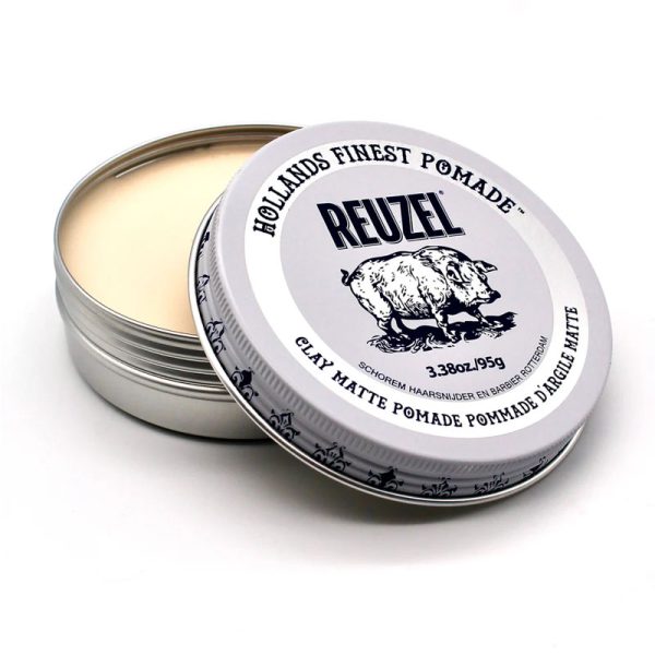 Reuzel Clay Matte Pomade Pig Water Soluble 95g