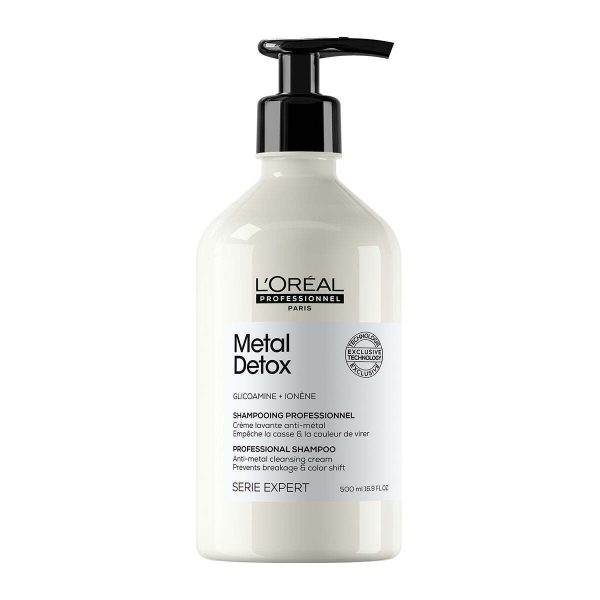 L'Oreal Serie Expert Metal Detox Shampoo Σαμπουάν Περιποίησης και Διατήρησης Χρώματος για Βαμμένα Μαλλιά 500ml