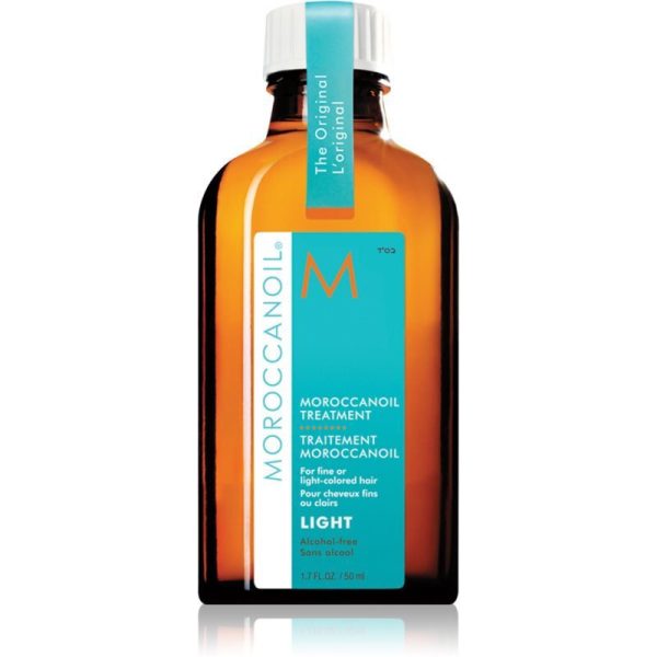 Moroccanoil Light Oil Treatment 50ml Θεραπεία Λάδι για Ανοιχτόχρωμα ή Λεπτά Μαλλιά